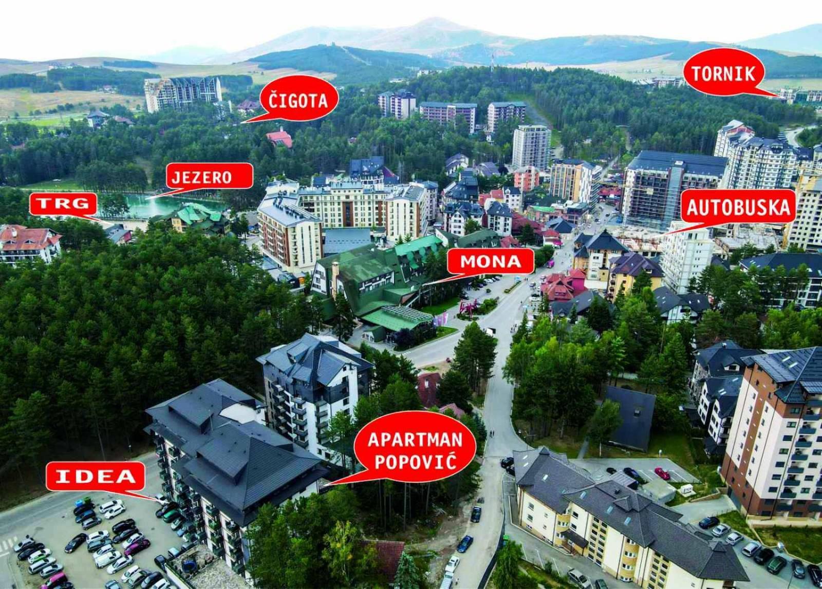 Lux Apartman Popovic Zlatibor Buitenkant foto